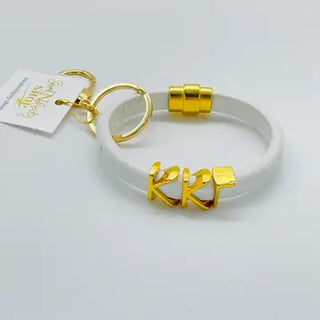 Sorority Charm Bracelet Keychain