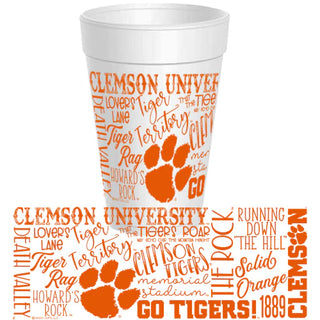 Clemson - Traditions Font Wrap