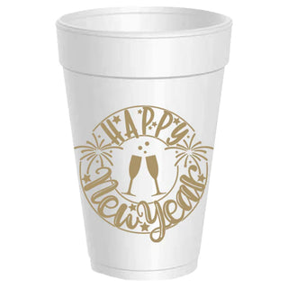Happy New Years Styro Cup
