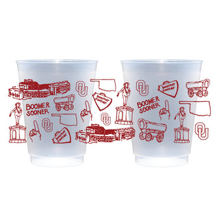 OU Shatterproof Cups