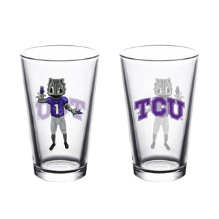 TCU Mascot Pint Glass