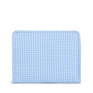 TRVL - Roadie Sky Gingham Zipper Pouch, 3 sizes