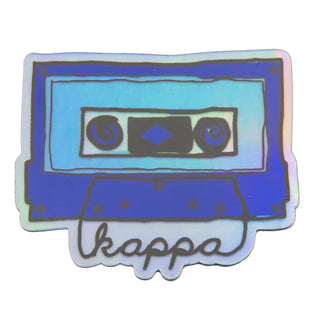 Holographic Cassette Decal Sticker
