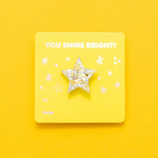 Confetti Pin Card