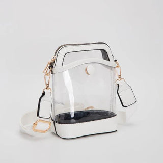 Game Day Stadium Button Style Clear Bag