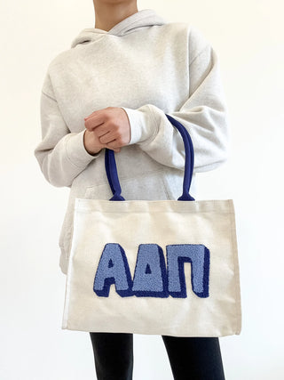 Sorority Chenille Gift Tote