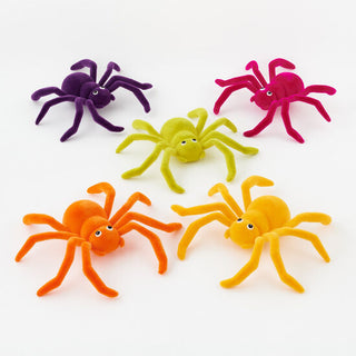 Flocked Spider 15"