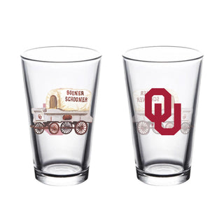 Oklahoma Schooner Pint Glass