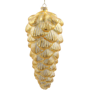 PINECONE W/ GOLD TOUCH