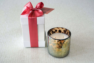 Tea In The Sahara Tortoise Glass 2-Wick Candles