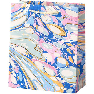 Pink & Blue Marble Gift Bag