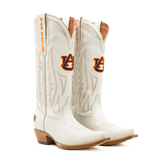 Gameday Women's Ivory Western Boot - Auburn University