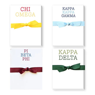 Sorority Colors Greek Mini Notepad