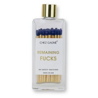 Glass Bottle Matches