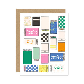 Perfect Match Greeting Card