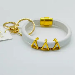 Sorority Charm Bracelet Keychain