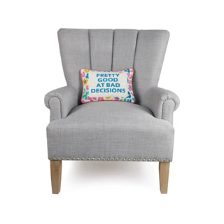 Pretty Good Needlepoint Pillow