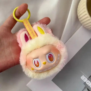 Lafufu Plush Head Keychain