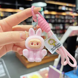 Lafufu Keychain with Lanyard