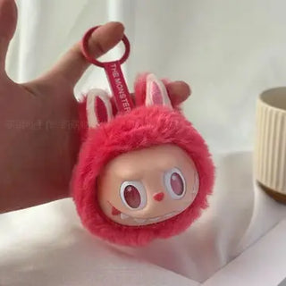 Lafufu Plush Head Keychain