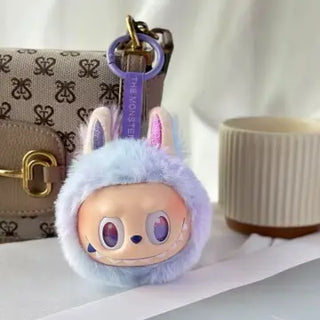 Lafufu Plush Head Keychain