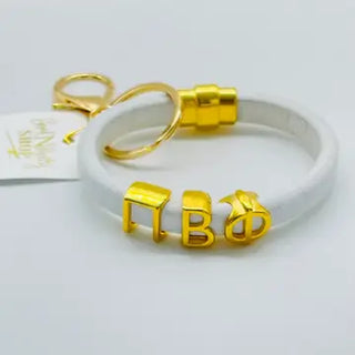 Sorority Charm Bracelet Keychain