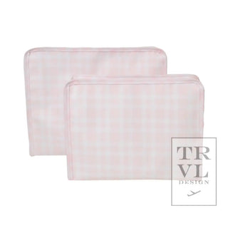TRVL - Roadie - Pimlico Plaid Pink -  Medium