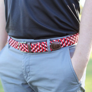 The Sea Island Woven Stretch Belt