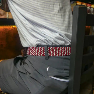 The Santa Fe Woven Stretch Belt