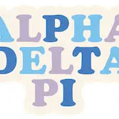 MULTICOLOR LETTER Decal