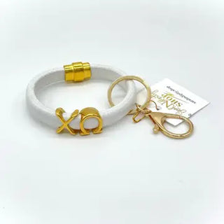 Sorority Charm Bracelet Keychain