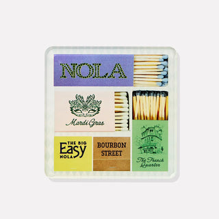 New Orleans Matchbook Coaster