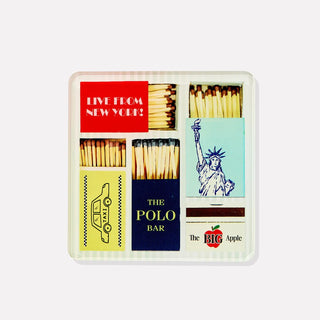 New York Matchbook Coaster
