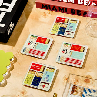 New York Matchbook Coaster