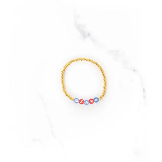 Ozark Gold Beaded Bracelet