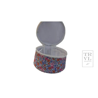 TRVL - Roundup Garden Floral Jewelry Case