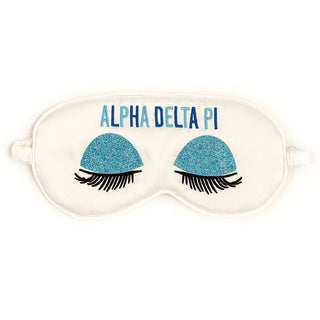 Embroidered Satin Sleep Mask