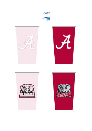 Collegiate Color Changing Aluminum Cup