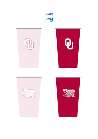 Collegiate Color Changing Aluminum Cup