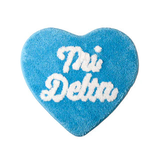 Sorority Heart Mini-Rug