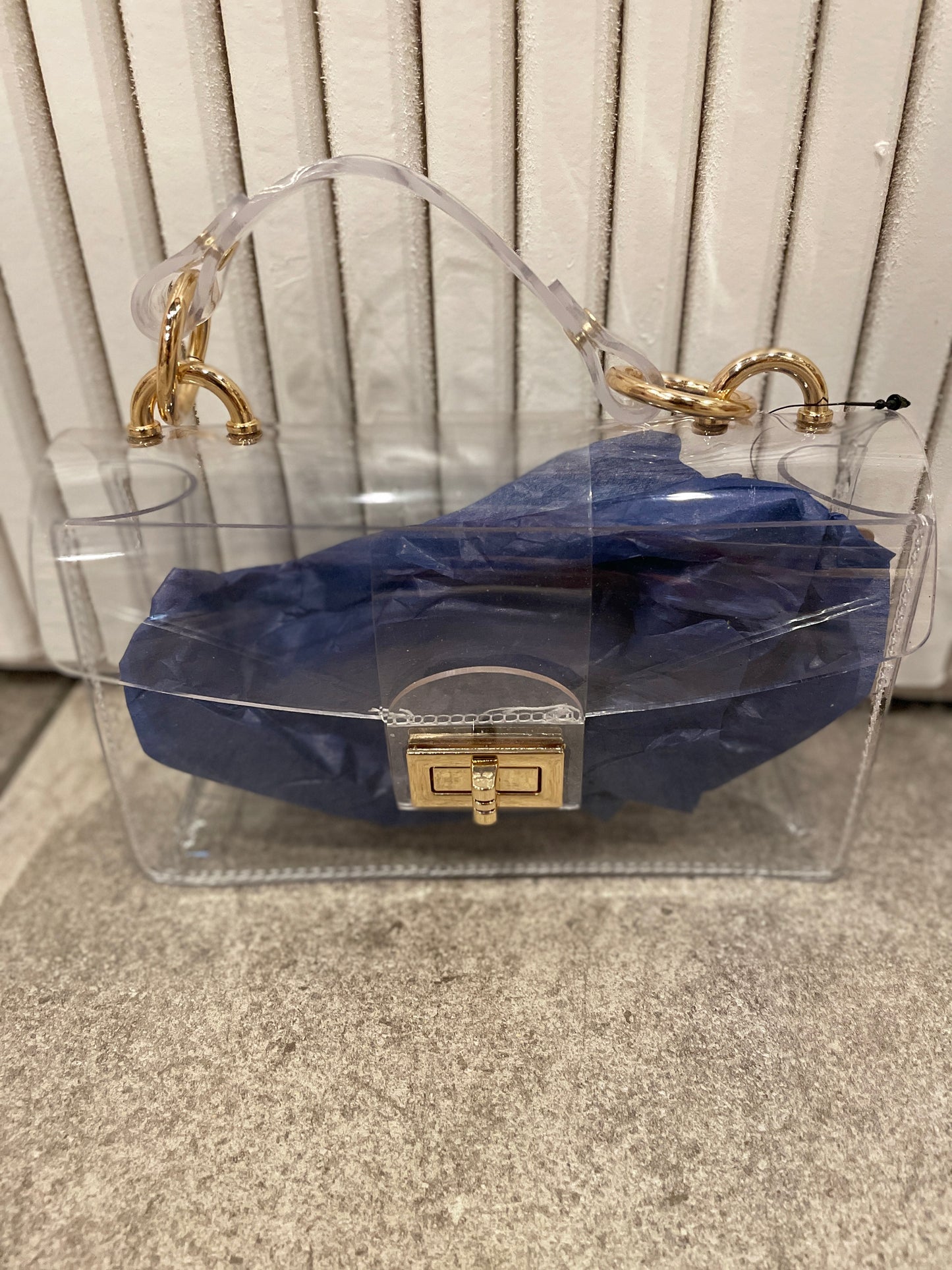 Clear Top Handle Bag