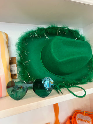 Cowboy Hat/Sunglasses Set