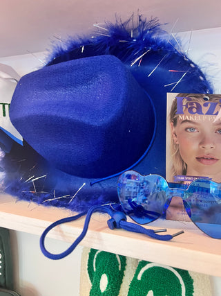 Cowboy Hat/Sunglasses Set