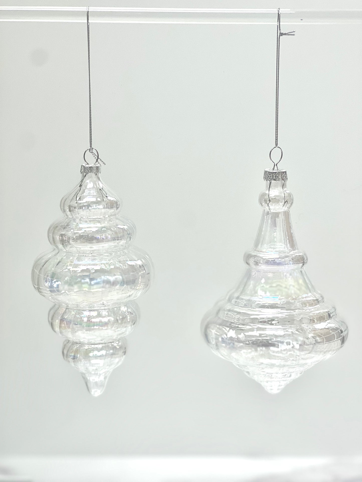 Iridescent Glass Ornament