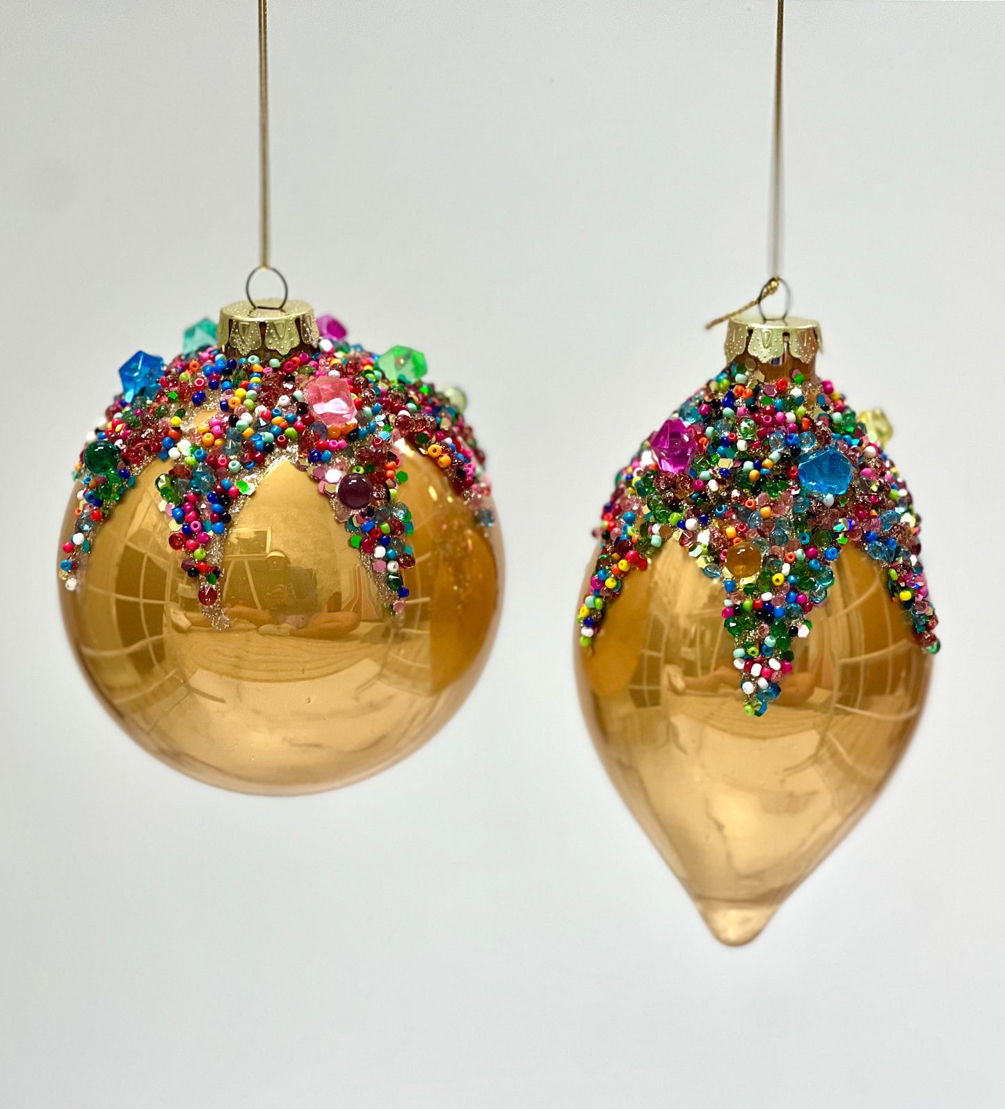 Gold Sprinkle Ornament