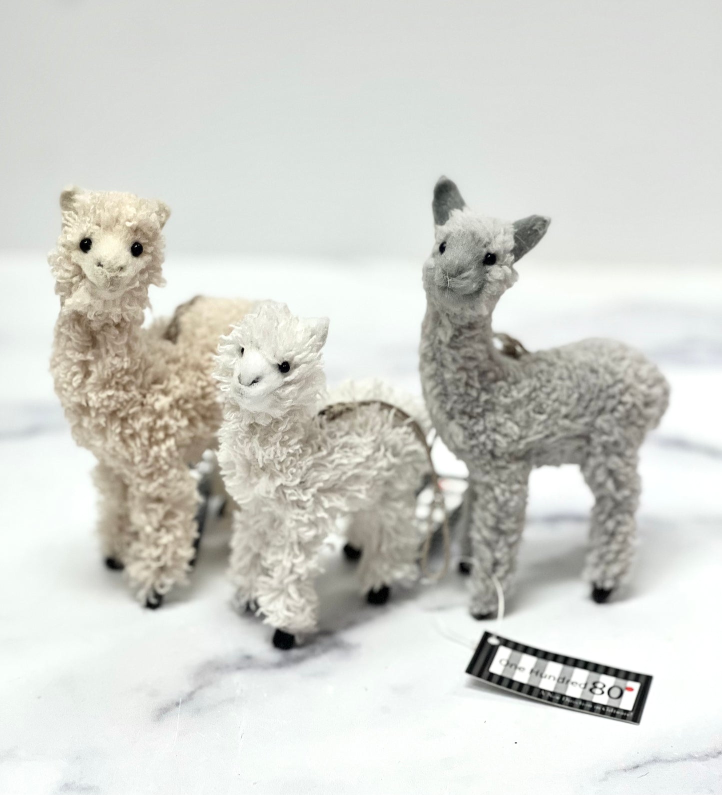 Fuzzy Llama Ornament