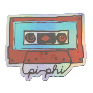 Holographic Cassette Decal Sticker