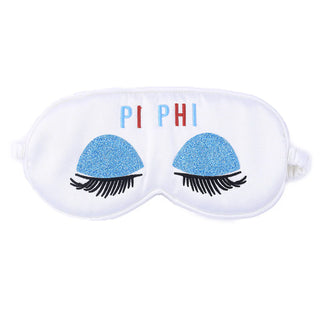 Embroidered Satin Sleep Mask