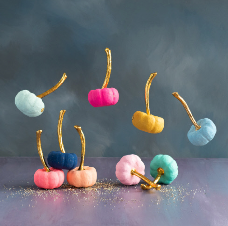 Rainbow Pumpkin Small