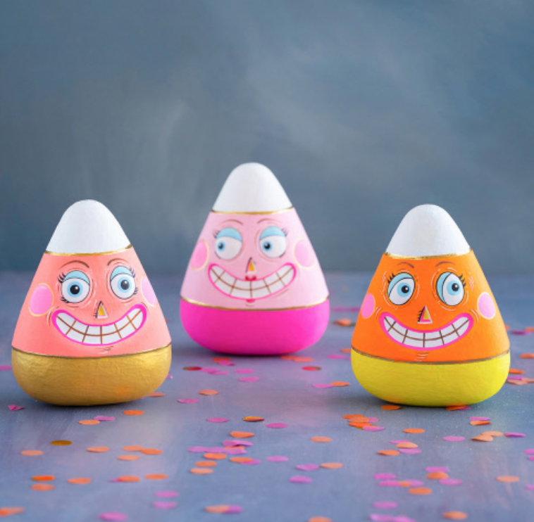 Candy Corn Tabletop, Small- Glitterville